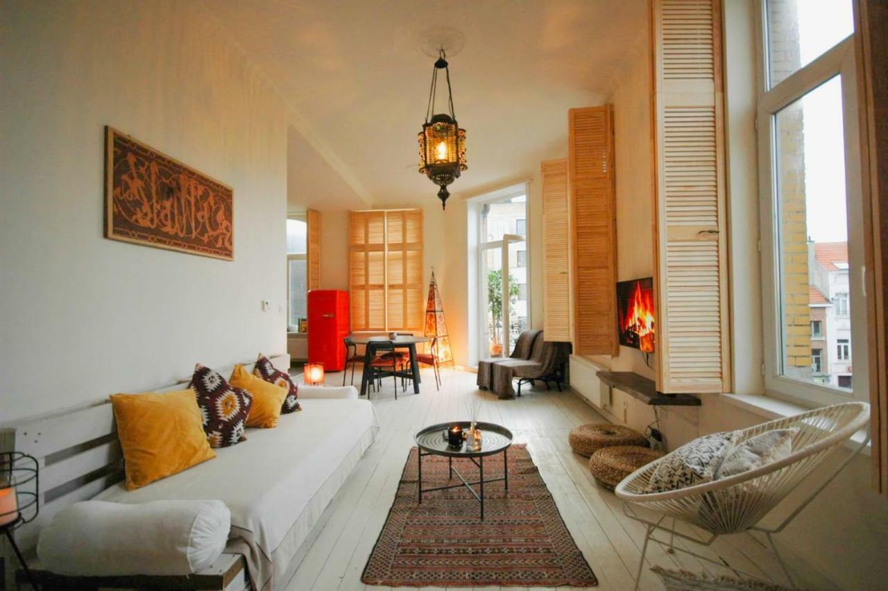 Sleep Inn - 1001 Nights Loft Citycenter With Balconyview Антверпен Екстериор снимка